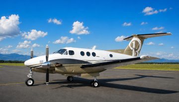 1980 King Air F90 Ext 06 LA-040 N66BS